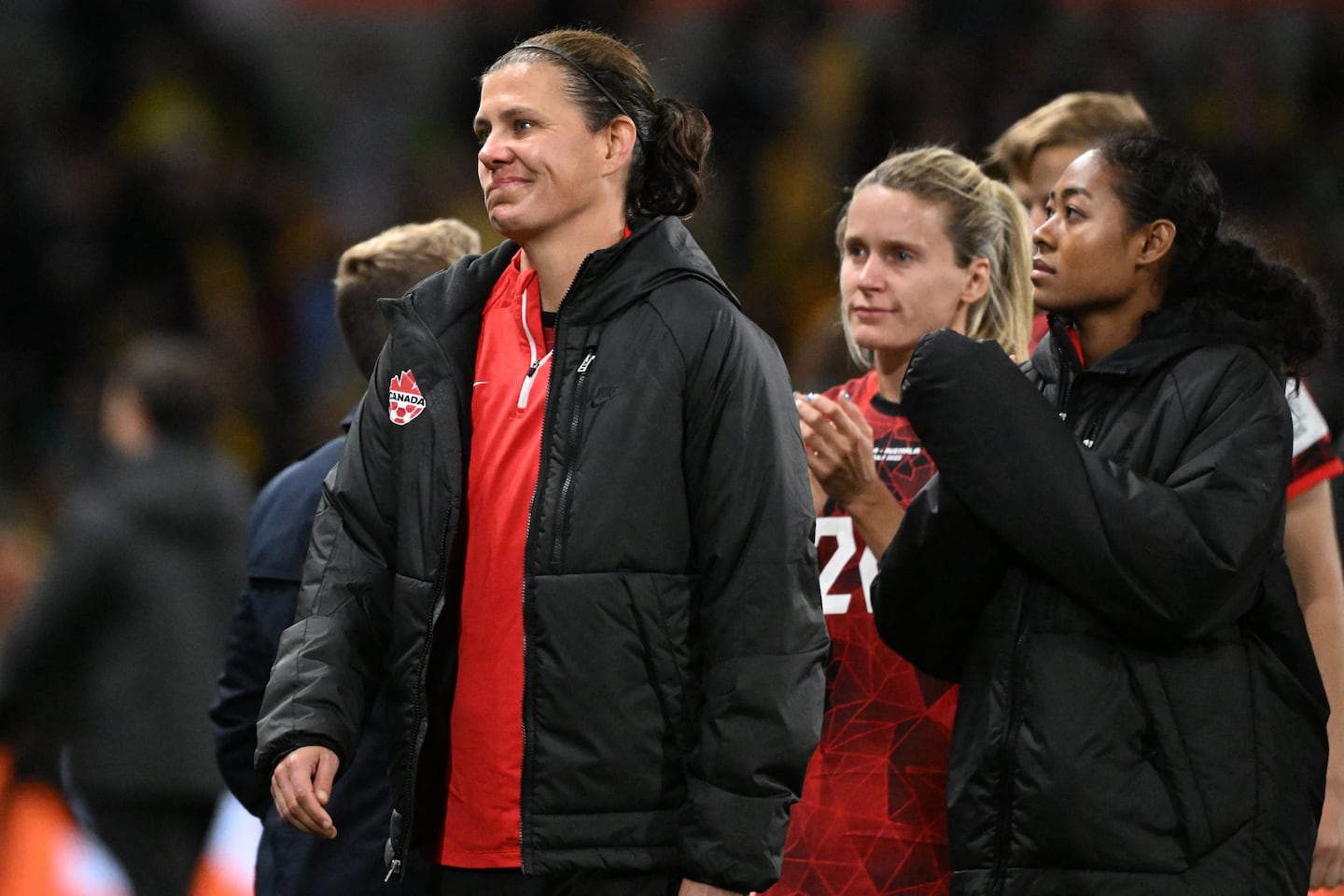 Is this the last we've seen of Christine Sinclair at the top level?