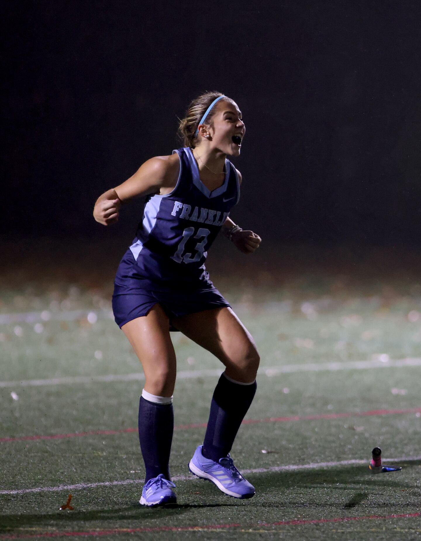 ... but Cade Taccini made sure Franklin was victorious in the end, with her game-winning penalty stroke in double OT. 