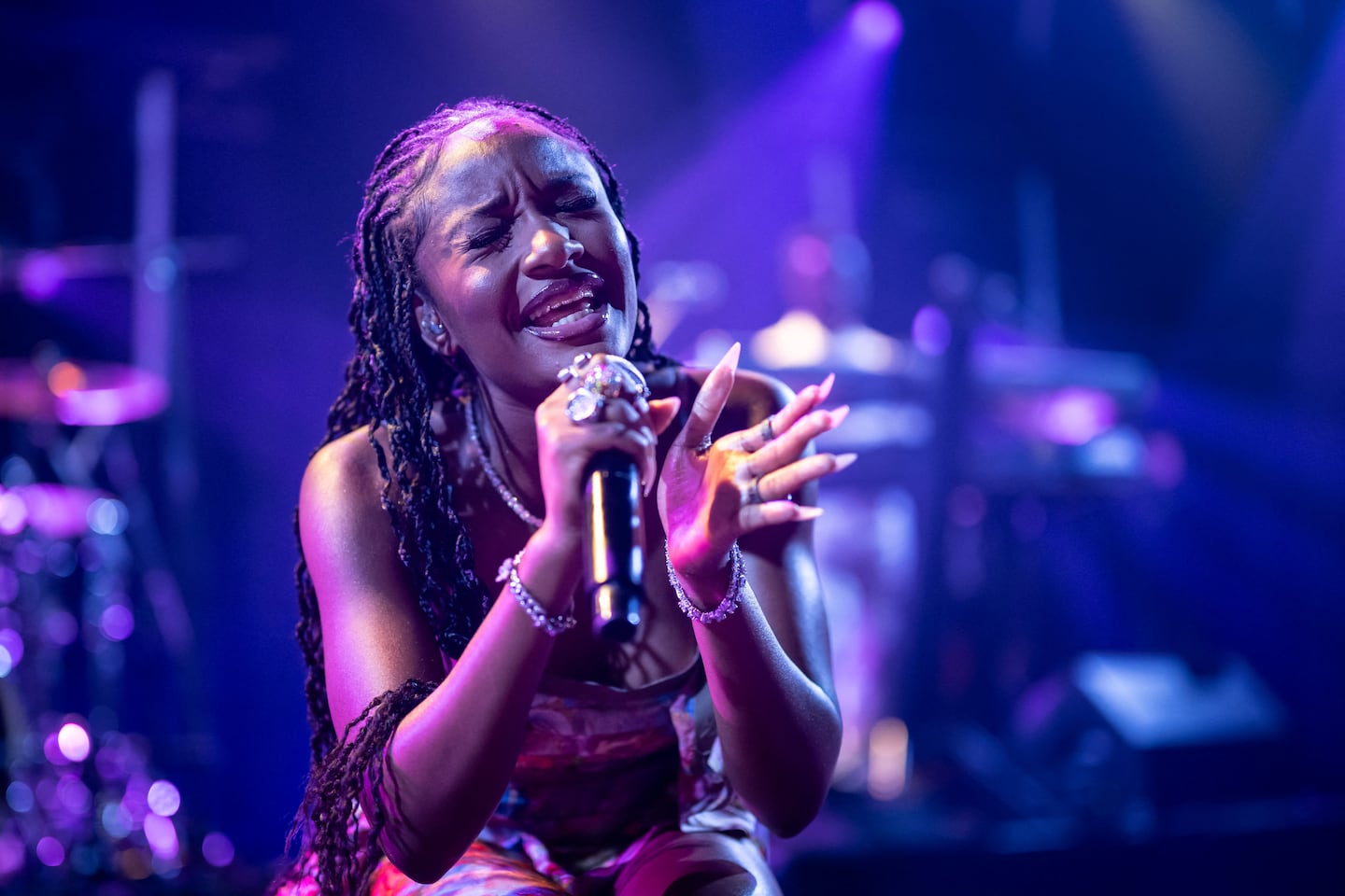 Ayra Starr (pictured in July at the Montreux Jazz Festival) performs Sept. 1 at Royale.